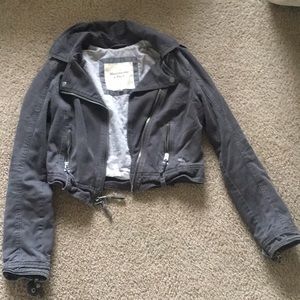 ABERCROMBIE&FITCH JACKET (GRAY)